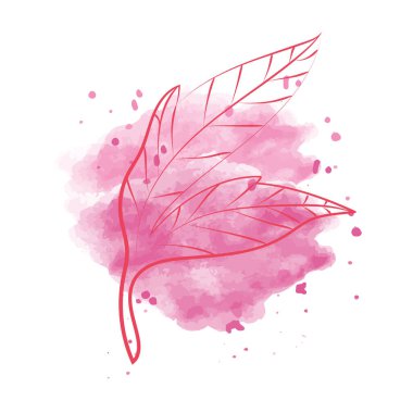 Şakayık çiçeklerinin zarif taslağı, vektör illüstrasyonu