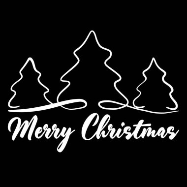 Mutlu noeller ve mutlu yıllar. vektör el harfleri resimleme