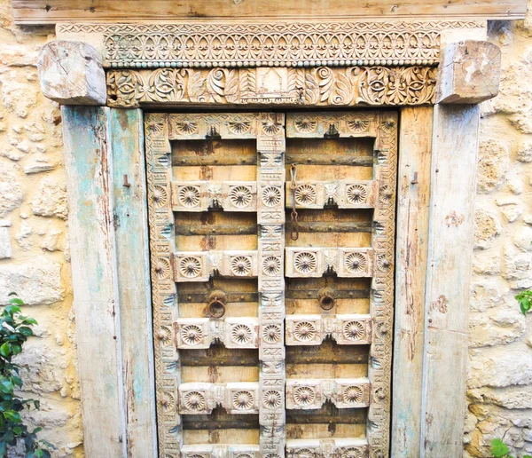 Kyrenia oude deur. Noord-Cyprus — Stockfoto