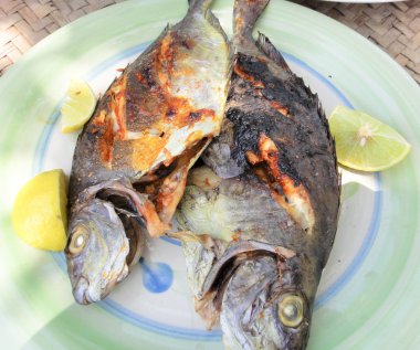 Afrika'nın ızgara balık