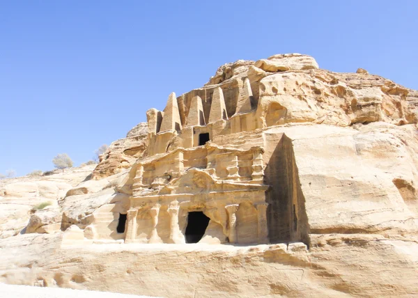 Tumbas de Petra en Jordania —  Fotos de Stock
