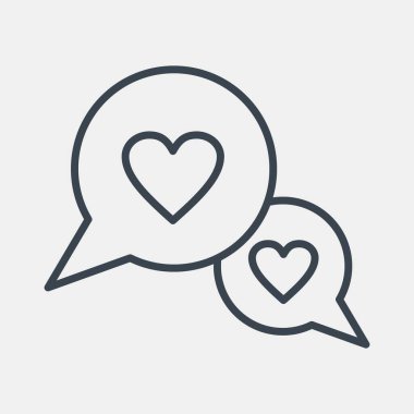 Simge muhabbeti. Sevgililer Günü kutlamaları. Satır biçiminde simgeler. Parmak izleri, posterler, logo, parti dekorasyonu, tebrik kartı vs..