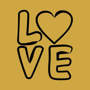 Simge aşkı. Sevgililer Günü kutlamaları. Elle çizilmiş simgeler. Parmak izleri, posterler, logo, parti dekorasyonu, tebrik kartı vs..