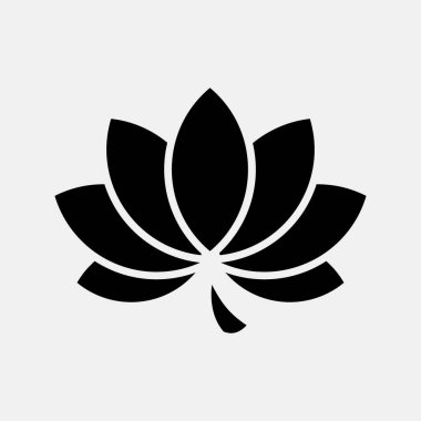 İkon nilüfer. Çin Yeni Yıl kutlamaları. Semboller kabartma şeklinde. Parmak izleri, posterler, logo, parti dekorasyonu, tebrik kartı vs..