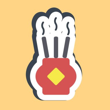 Çıkartma sancısı. Çin Yeni Yıl kutlamaları. Parmak izleri, posterler, logo, parti dekorasyonu, tebrik kartı vs..