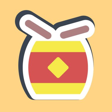 Etiket Çin davulu. Çin Yeni Yıl kutlamaları. Parmak izleri, posterler, logo, parti dekorasyonu, tebrik kartı vs..