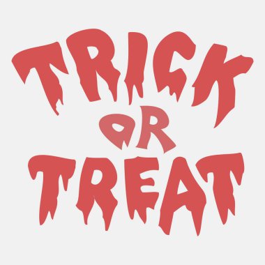 İkon şaka mı şeker mi? Cadılar Bayramı elementlerinin tasviri. Düz biçimdeki simge.