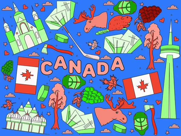 Kanada vektör çizim