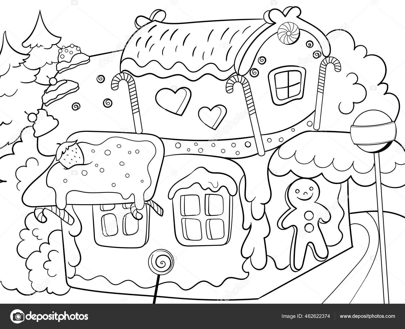 coloriage maison en pain d epice images libres de droit photos depositphotos superwoman zip
