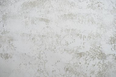 Dekoratif alçılı gri desenli duvar. Metin için alanı olan doku.