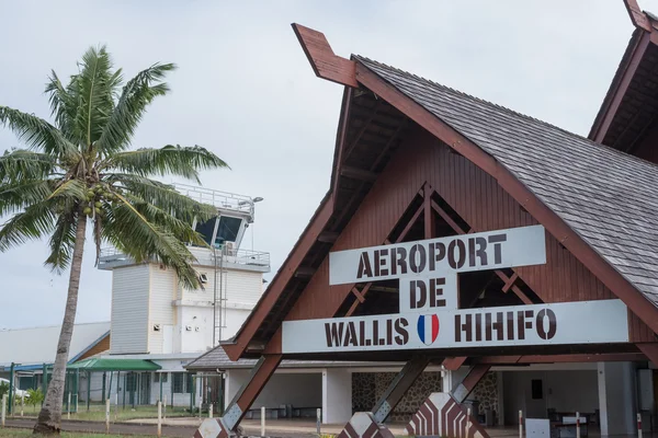 Wallis Island havaalanı ana girişi