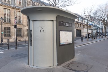 Paris ücretsiz umumi tuvalet 