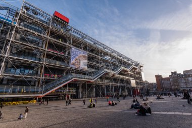 merkezi Georges pompidou Paris, Fransa
