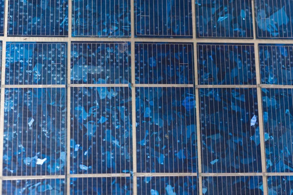 Абстрактный образ солнечных панелей деталей — стоковое фото