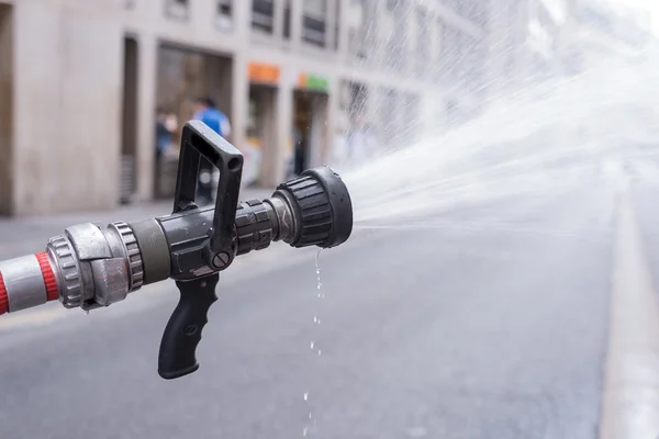 Water jet splashing — Stock Photo, Image