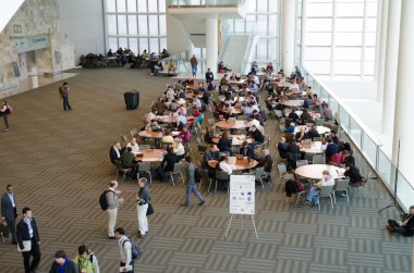 San Francisco, ABD, 8 Aralık 2011. Internet molası sırasında geoph