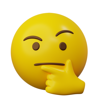 3D Duygusal Düşünen Sarı Toplu Duygu Simgesi veya Güleç