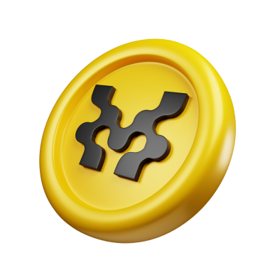 Hareket veya Hareketli Sarı Sikke 3d şifreleme illüstrasyon çizgi film biçimi, engelleme zinciri veya kripto para birimi tasarımı teması