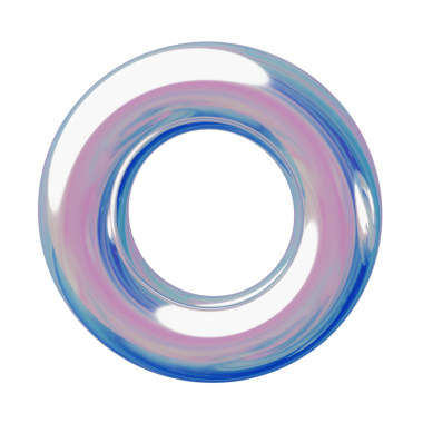 3d Geometri biçimi Torus veya halka yanardöner Soyut Metalik Renk, gerçekçi biçimlendirme element tasarımı