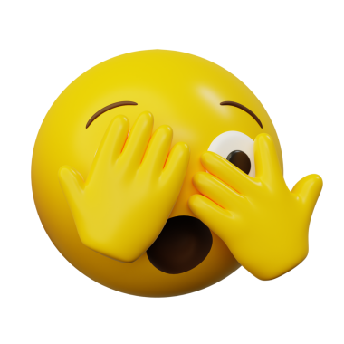 3D Duygu Simgesi Röntgenci Göz Sarı Toplu Duygu Simgesi ya da Gülen Yüz