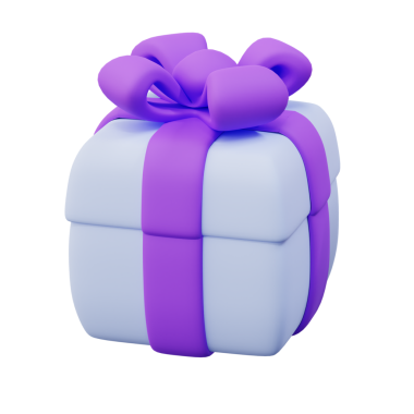 3 farklı renkte 3 boyutlu hediye kutuları, özel olay konsepti fikirleri için hediye kutusu