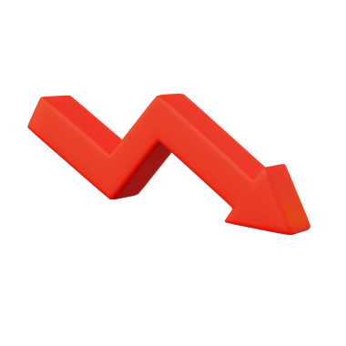 3D Arrow 'un yükselen mali durumu. Para birimini güçlendiriyorum. Stok yapın. Yükselen ok. bir ok yukarı