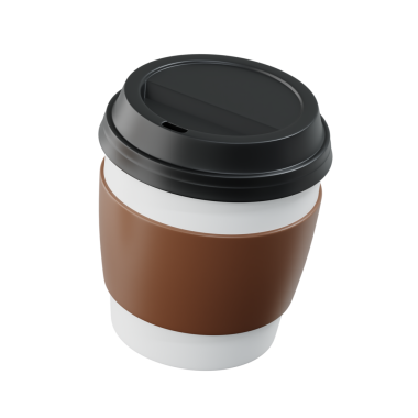 3D Stylize Coffee Set yiyecek ve içecek konsepti çizim fikirleri