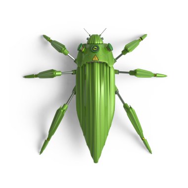 «Ana sayfa» görünümü, yapay, verimlilik düzeyini artırmak, art deco tarzında, böceği böcek robot yüksek çözünürlükte render