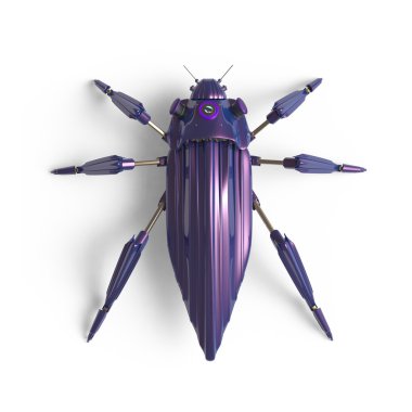 «Ana sayfa» görünümü, yapay, verimlilik düzeyini artırmak, art deco tarzında, böceği böcek robot yüksek çözünürlükte render