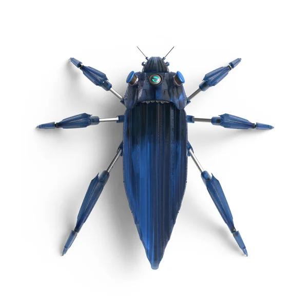 Вид сверху искусственный, обтекаемый, стиль ар-деко, изображение насекомых-жуков с высоким разрешением — стоковое фото