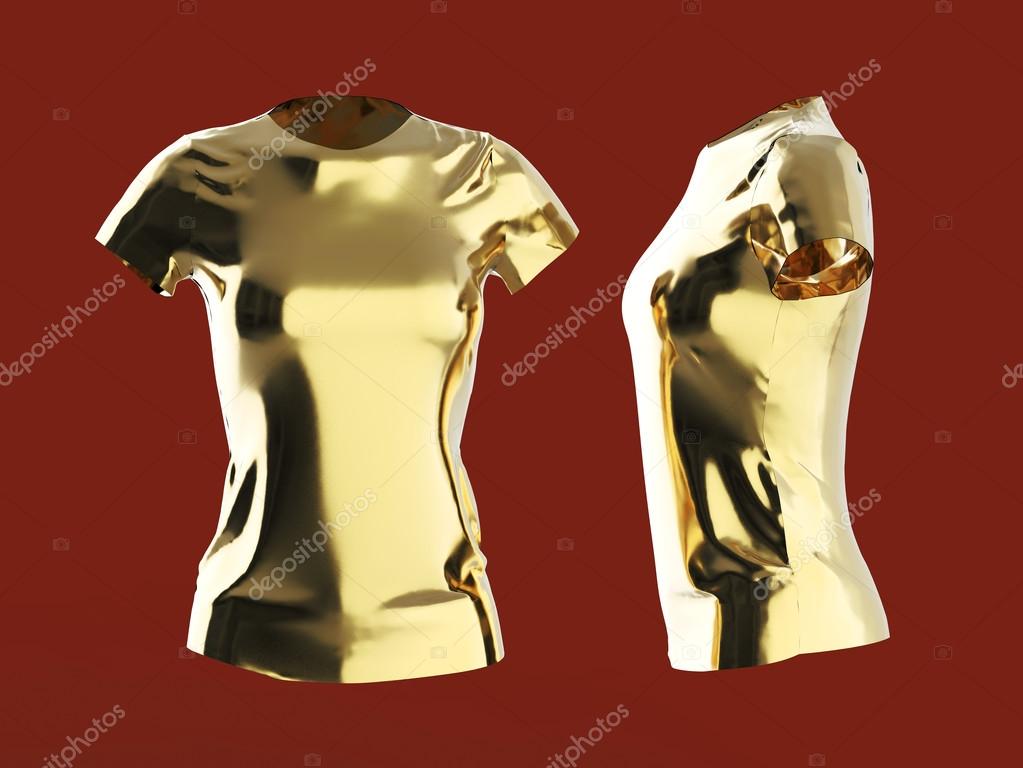 Download Blank Women T Shirt Template Isolated 3d Render Promo Girls Uniform Mockup Render Stock Photo Image By C Archy13 Gmail Com 106077278