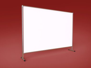 Telefon kulübesi, marka veya basın duvar boş afiş mockup 3d render ile