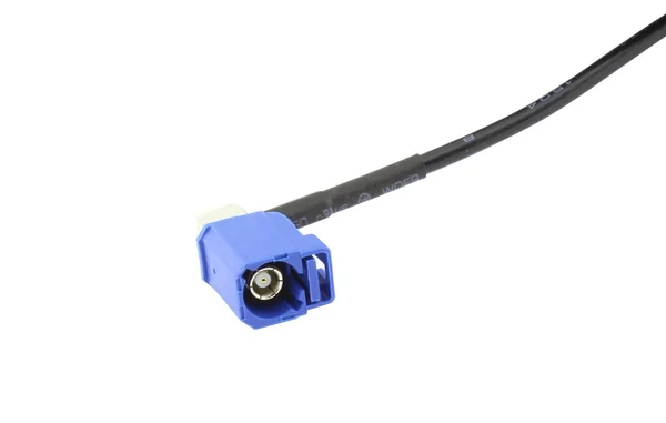 Fakra connector op witte achtergrond — Stockfoto
