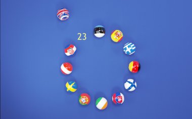 UK referendum on the exit from the European Union. 3d illustration 7 clipart