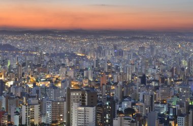 City of Belo Horizonte, Brazil clipart