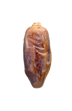 Olgun bir kurutulmuş hurma meyvesi png dosya biçiminde kırpma yolu ile izole edilir. Müslümanlar için Ramazan ayında iftar yemeği kavramı