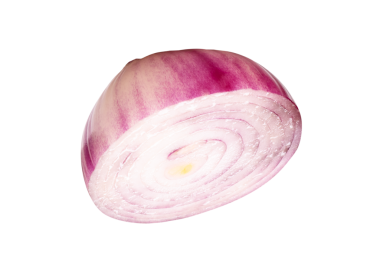 Taze soyulmamış kırmızı ya da mor soğan ampulü png dosya biçiminde kırpma yolu ile yalıtılmıştır.