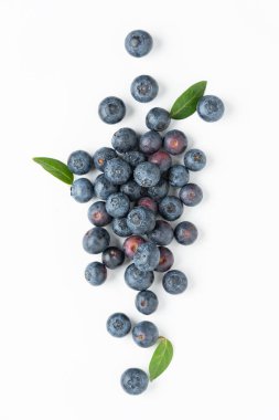 Taze yaban mersini arka plan görüntüsü. Su damlalı yaban mersini. Yaz zamanı..