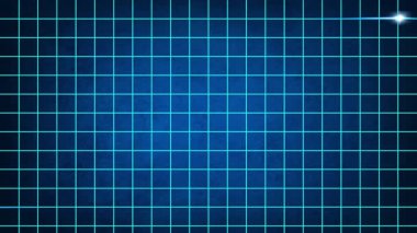 mavi gradyan ızgara arka plan canlandırma teknolojisi kavramı