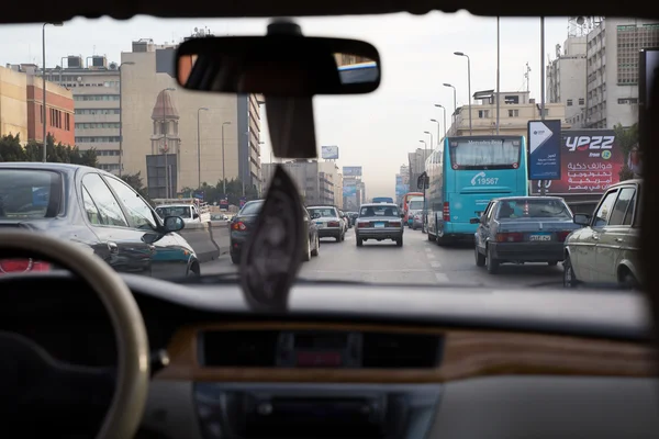 Cairo heavy traffic — Stock Photo, Image