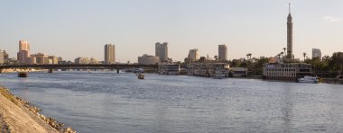 Nil Nehri ve Zamalek Adası