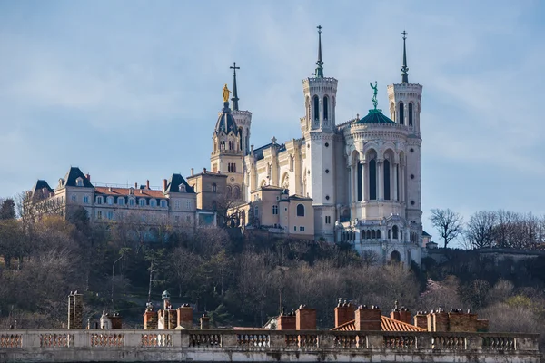 Bazylika Notre Dame de Fourviere — Zdjęcie stockowe