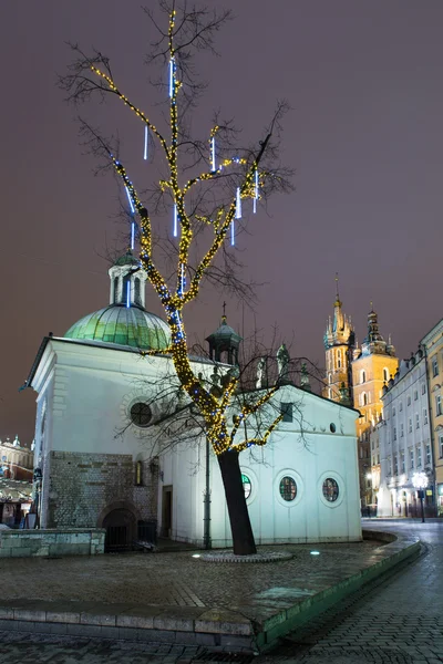 St. Adalbert Christmas time — Stock Photo, Image