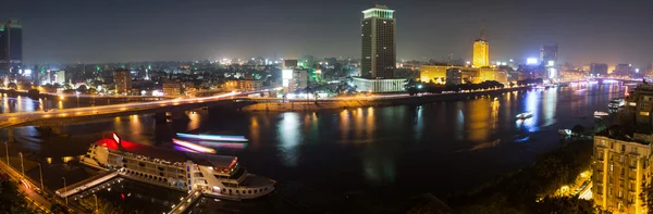 Cairo night panoramic