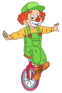 Unicycle palyaço