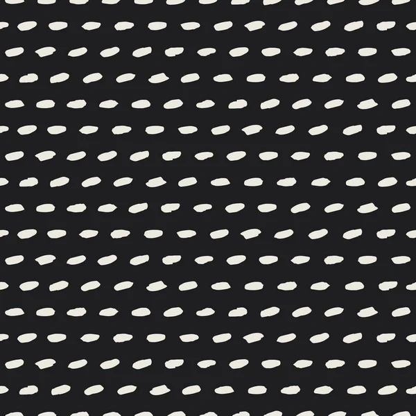 Nahtloses Muster Mit Schwarz Beiger Textur Handgezeichnete Formen Hintergrund Zufällige — Stockvektor