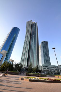 Yeşil Bulvarı Astana'su. Kazakistan