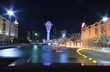astana bayterek kulede. Kazakistan sembolü