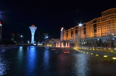 astana bayterek kulede. Kazakistan sembolü