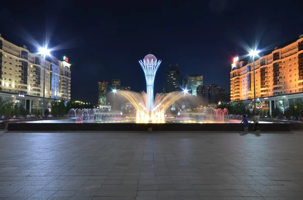 Torre Bayterek en Astana. símbolo de Kazajstán —  Fotos de Stock